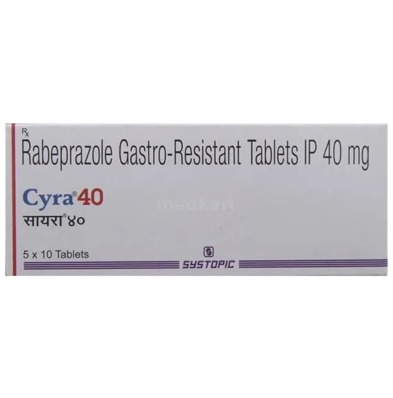 cyra 40mg tablet 10's